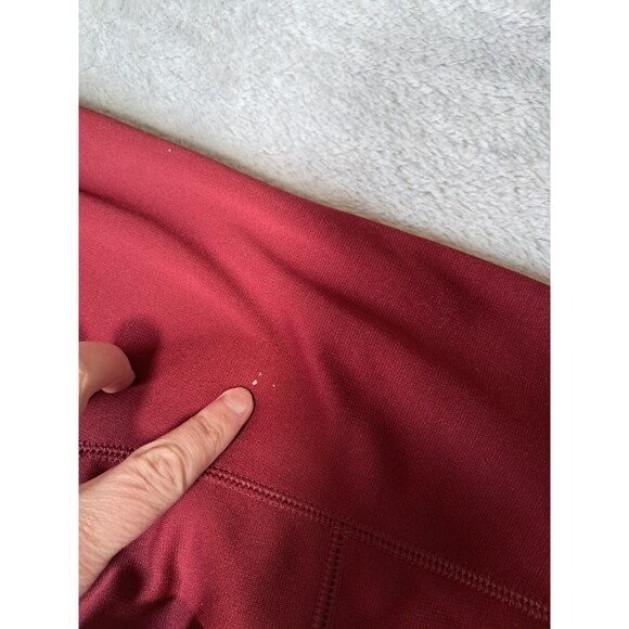 Nike Fit Therma Mens Large “Live Strong” Maroon/Gold Hoodie Swoosh - Picture 9 of 10